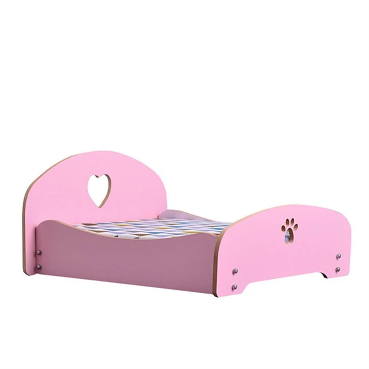small wooden pet bed (2)