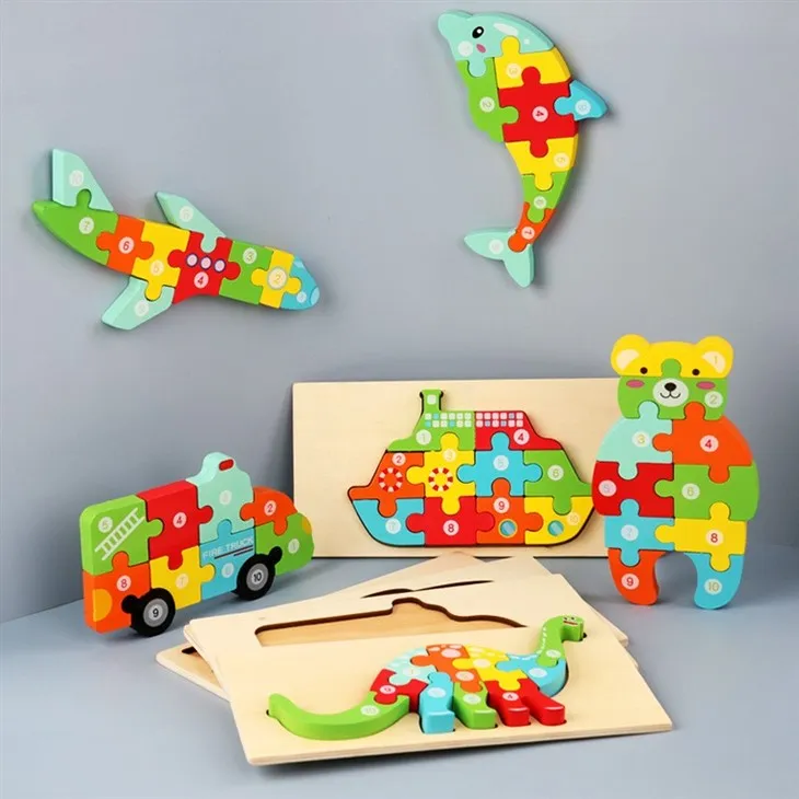Wood 3D Jigsaw Puzzle