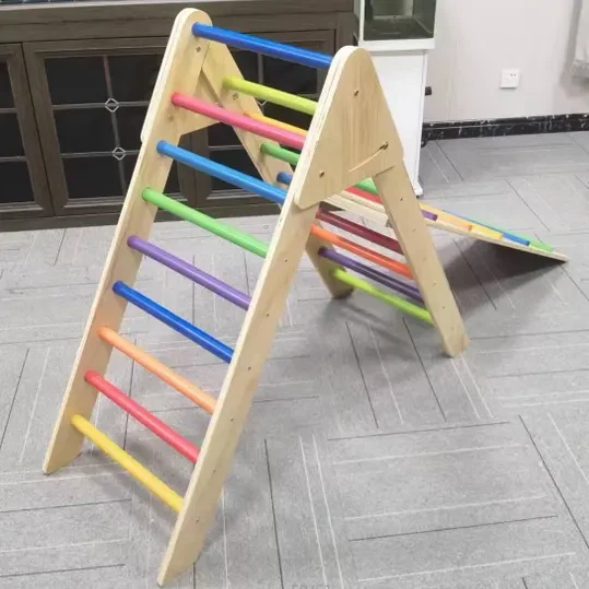 Wooden Montessori Foldable Piklers Triangle