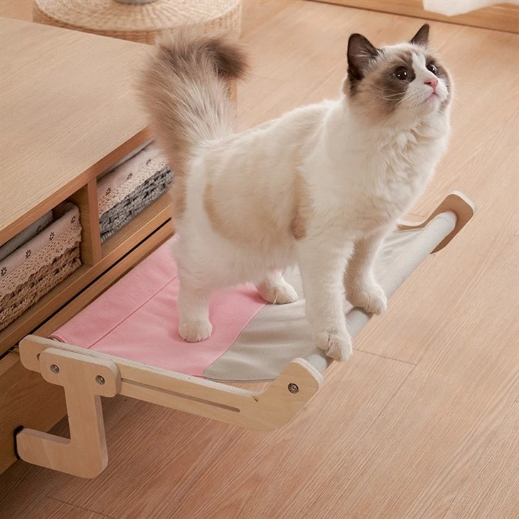 Wooden Washable Cat Hammock Beds