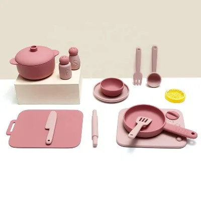 Silicone Kid Play Kitchen Accessories Silicone Kid Play Kitchen Accessories