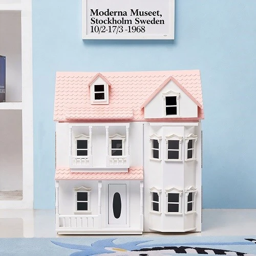 Victoria Dollhouse Pink Victoria Dollhouse Pink