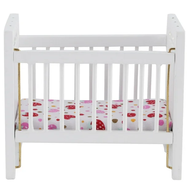 Pure Solid Wood Doll Bed