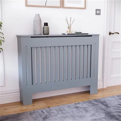 Grey MDF Radiator Cover