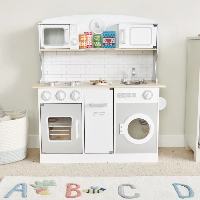 Marshmallow Style Wooden Toy Kitchen