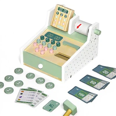 Wooden Cash Register Toy