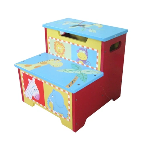 Wooden Step Stool For Kids