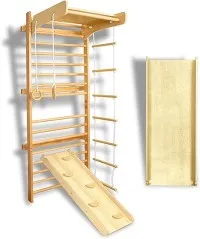 WoodenLadder Wall Bars For Kids