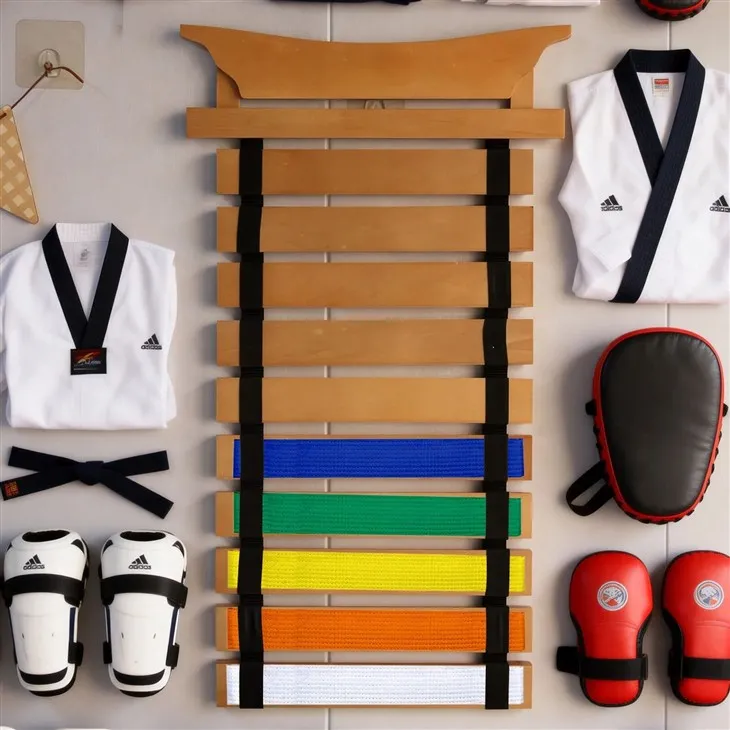 Wood Belt Display. price