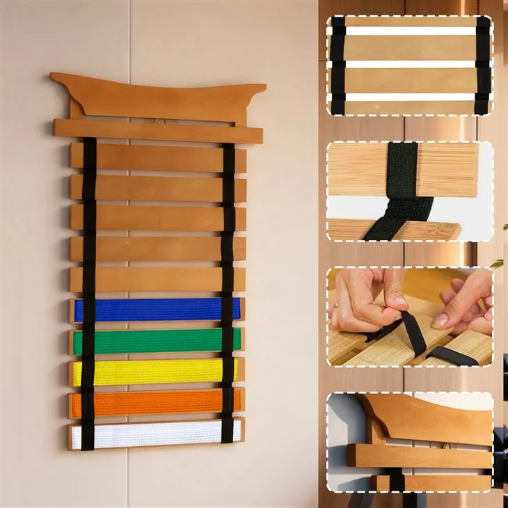 Wood Belt Display. best