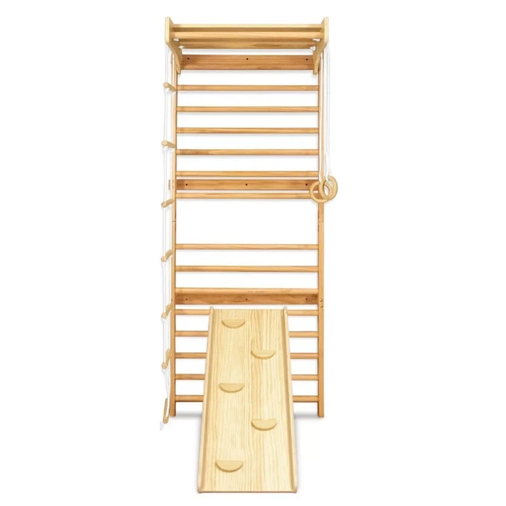 WoodenLadder Wall Bars For Kids